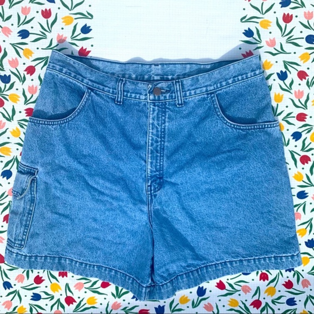 Vintage Blue Bay Denim Shorts